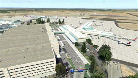 Sacramento International Airport Ksmf Page Scenery Packages X