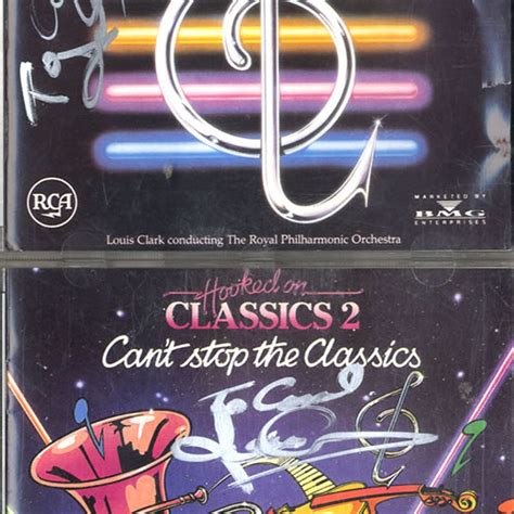 Louis Clark Hooked On Classics 1 And 2 Autographed By Louis Clark Germ —