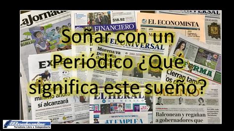 Soñar Con Un Periódico Qué Significa Este Sueño El Derecho Online