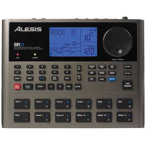 Alesis SR-18 « Драммашина | Musik Produktiv