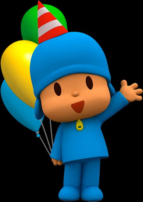 Download Pocoyo Birthday Celebration | Wallpapers.com