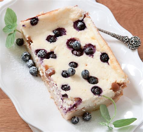 Curds Cake With Toffee And Bilberries Estonian Dairy Association