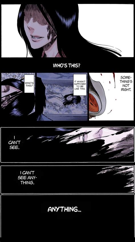 Why was Tosen asking who this was? : r/bleach