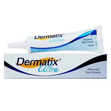 Skin Care Tubes 1 X 15 Grams Of Der Matix Advanced Scar Formula Advanced Silicone Gel For