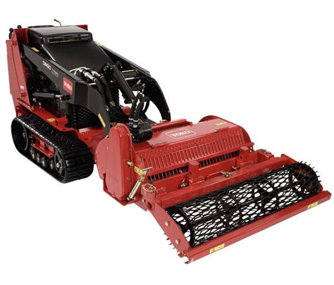 Toro Mini Skid Tx1000 Compact Utility Loader W Soil Cultivator The