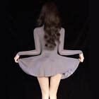 Women S Stretch Pleated Skirt Bodycon Mini Dress Evening Party Cocktail Lingerie Ebay