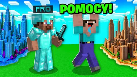 Czy Pro Znalaz Noobka W Minecraft Youtube