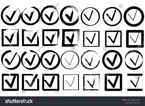 black mark drawings  white background stock vector royalty