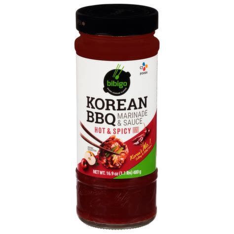 Bibigo Marinade Sauce Korean BBQ Hot Spicy