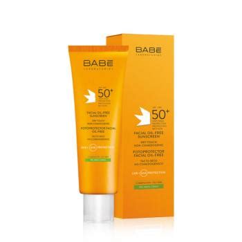 BABE Fotoprotector Facial Solar Oil Free SPF ML Natural Skin Care