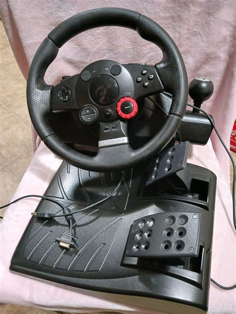 Logitech Driving Force Gt E X C Steering Wheel With Pedals W Power