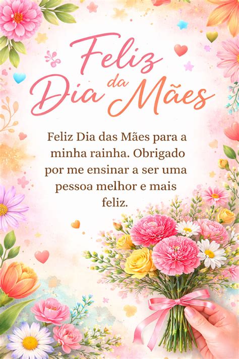 Feliz Dia Das Mães Mainha - Feliz Dia das Mães para a minha rainha - Mundo Mensagens