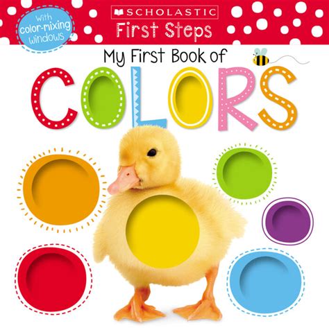 My First Book Of Colors By Scholastic Scholastic