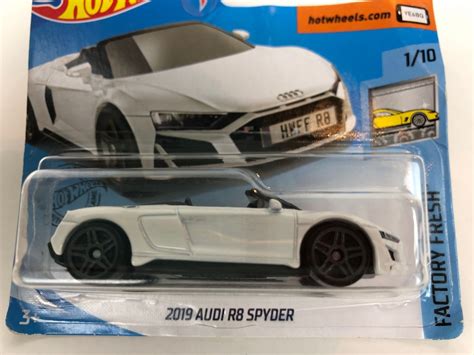 Hot Wheels Audi R Spyder Factory Fresh Ghb No Blister Paladino Leil Es