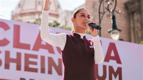 Elecciones 2024 INE Desecha Queja Del PRD Contra Claudia Sheinbaum