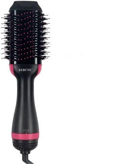 Rebune Re Hair Styler One Step Volumizer Hair Dryer Hot Air Brush W Power