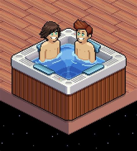 Two Bros Chilling In A Hot Tub Feet Apart Cause Theyre Not Gay R TuberSimulator