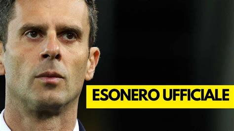 Esonero E Comunicato Ufficiale Thiago Motta In Lacrime Summit D