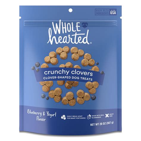 Wholehearted Grain Free Blueberryyogurt Dog Treats 20 Oz Petco