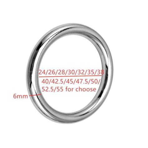 Diamètre 38mm Anneau métallique Bdsm jouets sexuels pour homme