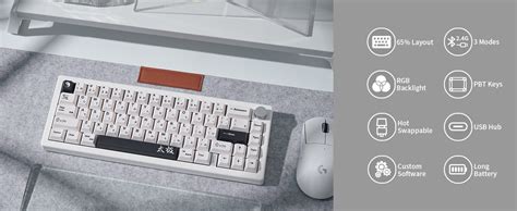 Amazon Suehiodhy Gmk White Japanese Mechanical Keyboard Hot Swappable Bluetooth G Type