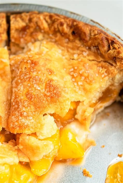 Easy Peach Pie - CakeWhiz