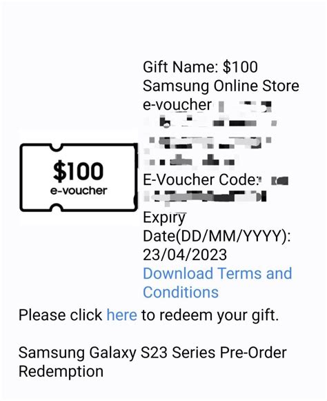 Samsung Evoucher Tickets Vouchers Vouchers On Carousell