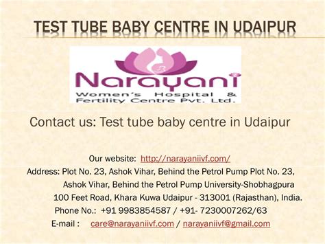 Ppt Test Tube Baby Centre In Udaipur Powerpoint Presentation Free