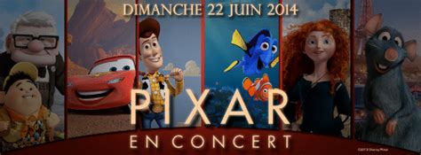 Pixar En Concert En France Le 22 Juin