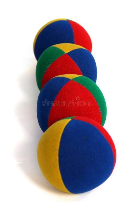 Four Balls Stock Image Image Of Color Colored Perspective 18789359