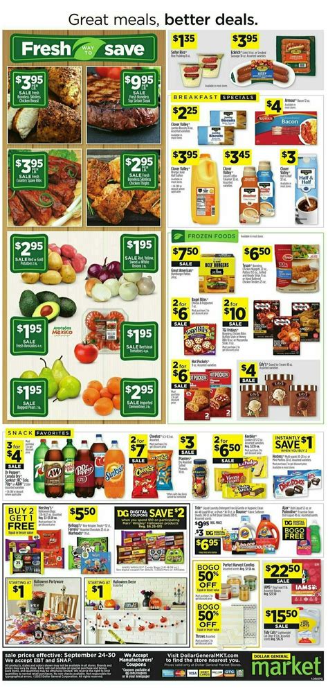 Dollar General Market Ad Weekly Ads And Circulars From September 24