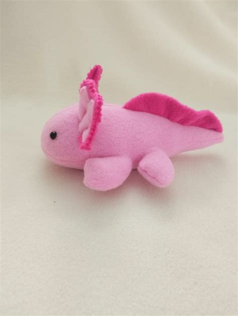 Axolotl Plush Sewing Patterns Plush Toy Etsy