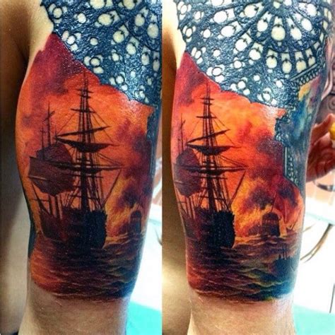 Top 60 Best Flame Tattoos For Men Inferno Of Designs