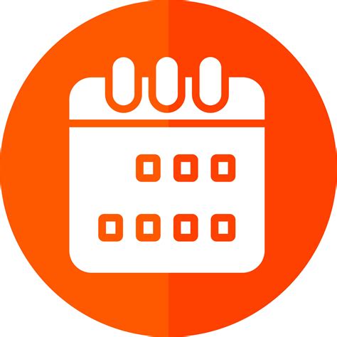 calendar week vector icon design  vector art  vecteezy