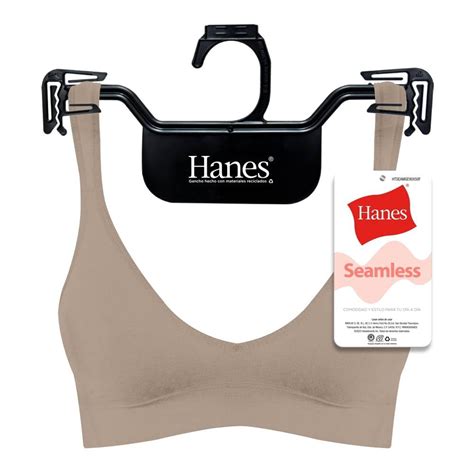 Brasier Hanes Intimates Escote U Nude Talla Eg Walmart