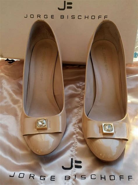 Jorge Bischoff Nude Classico Sapato Feminino Jorge Bischoff Usado Enjoei