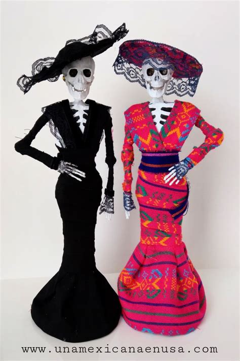 C Mo Hacer Una Catrina Tutorial Y Video Paso A Paso Mexican Doll