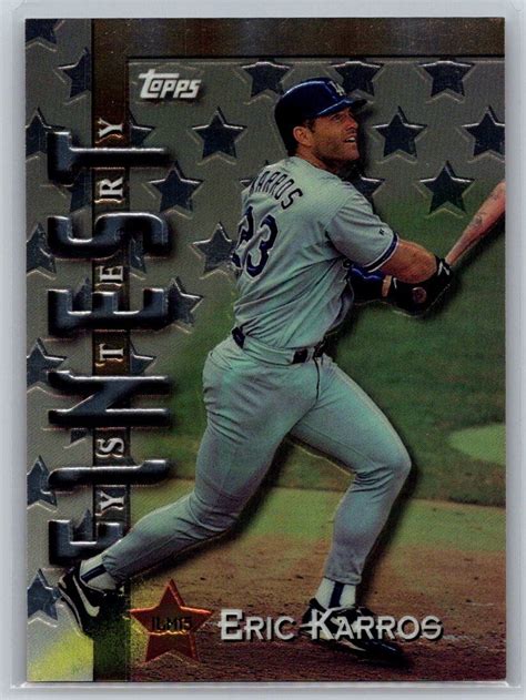 1998 Topps ILM15 Eric Karros Mystery Finest EBay