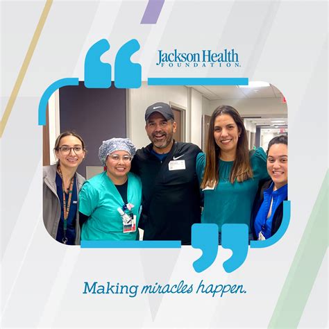 Jackson Health Foundation - Make miracles happen with every step you