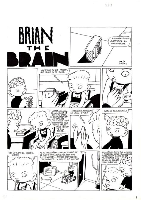 Martin Brian The Brain Early Complete Story In Gallery