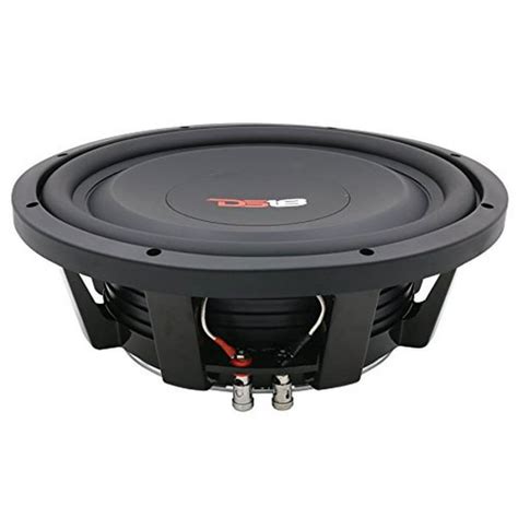 10" Shallow Subwoofer 1000 Watts 4 Ohm Slim Sub Compact DS18 SW10S4 Car ...