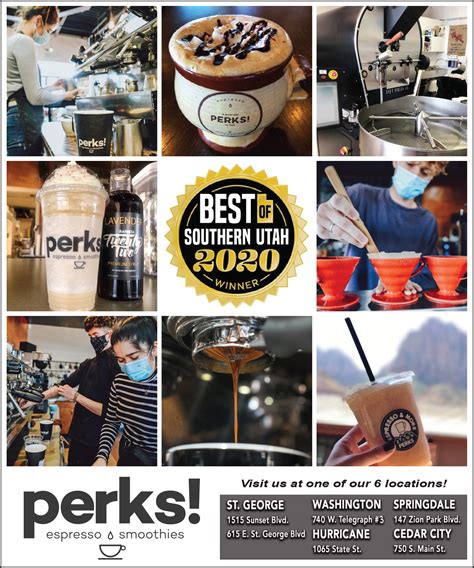 25 Year Anniversary Sponsors: Perks - The Independent | Southern Utah's