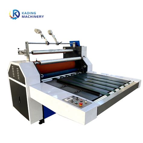 Semi Automatic Feed Paper Corrugated Cardboard Thermal Film Hot Laminating Machine Film