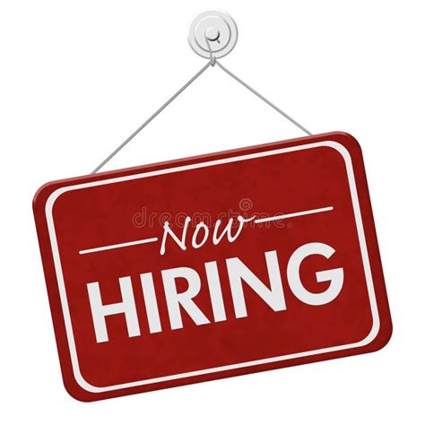 Printable Now Hiring Signs