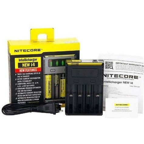 Chargeur accu i4 pour cigarette électronique Nitecore Cdiscount Au