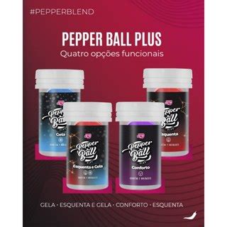 Bolinha Pepper ball Explosivas Comestíveis 2 Unidades Pepper Blend sex shop Shopee Brasil