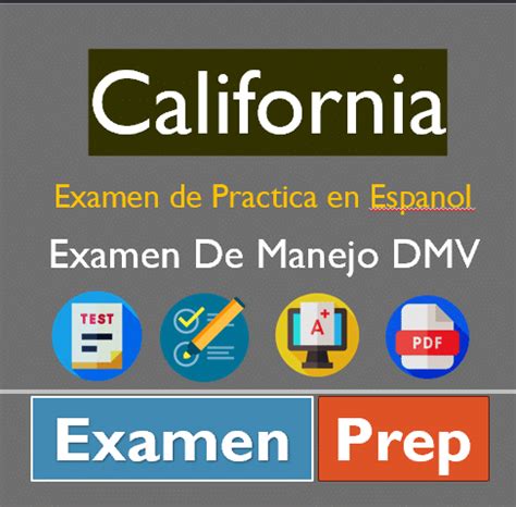 Examen De Manejo California En Espa Ol Examen De Pr Ctica