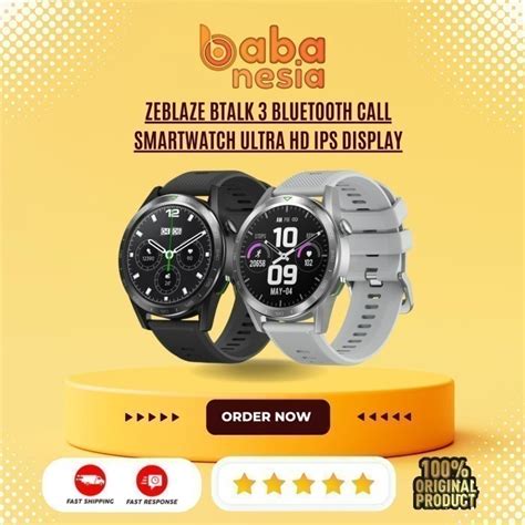 Jual Zeblaze Btalk Bluetooth Call Smartwatch Ultra Hd Ips Display