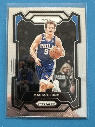 Panini Prizm Mac Mcclung Orlando Magic Ebay