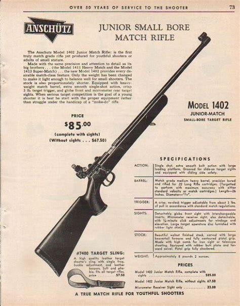 Found Another Anschutz Model 1450 Rimfire Central Firearm Forum